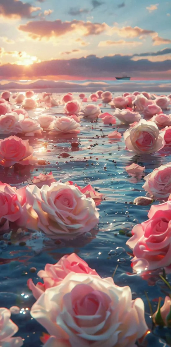 Hình nền hoa hồng cho điện thoại 9