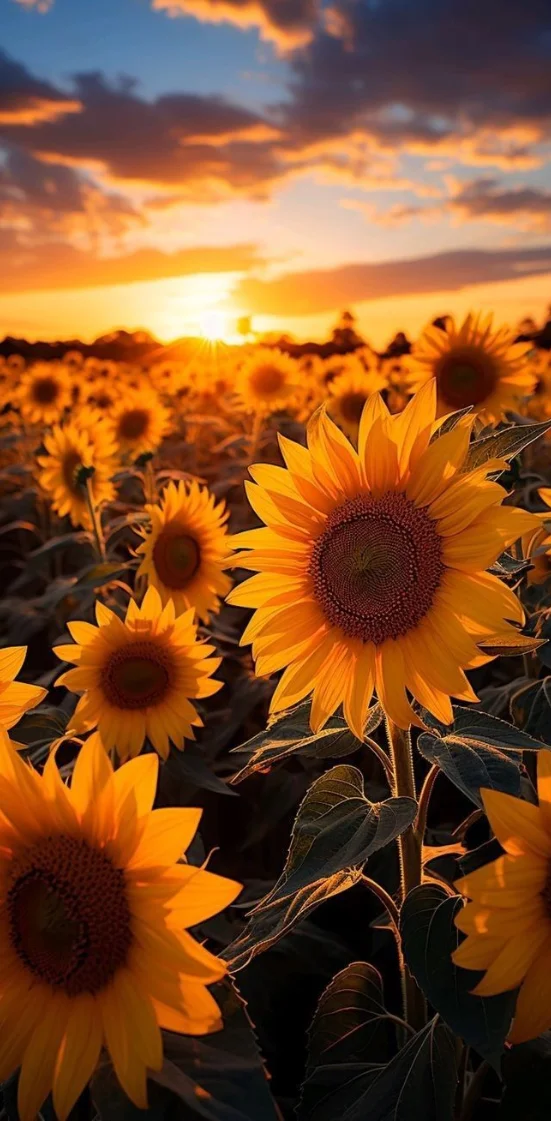 Hình nền hoa hướng dương rực rỡ 3