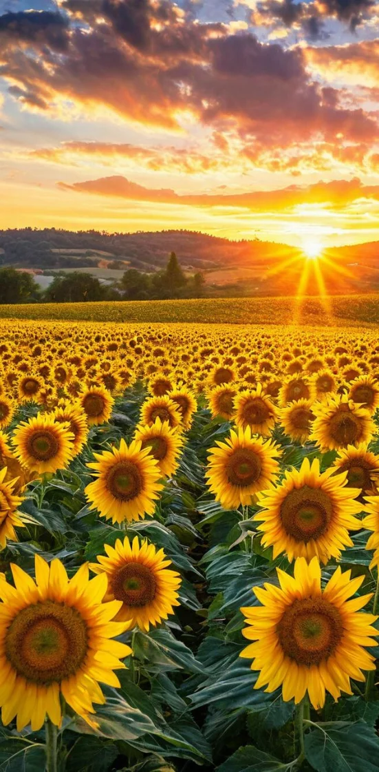 Hình nền hoa hướng dương rực rỡ 5