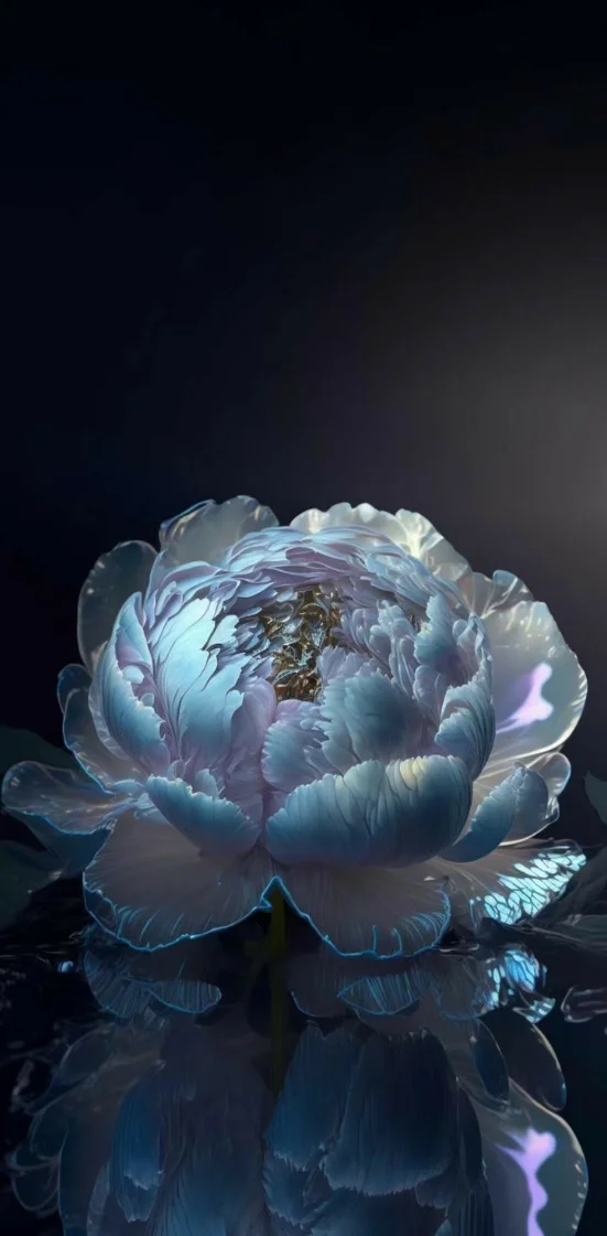 Hình nền hoa mẫu đơn nhẹ nhàng, lãng mạn 4