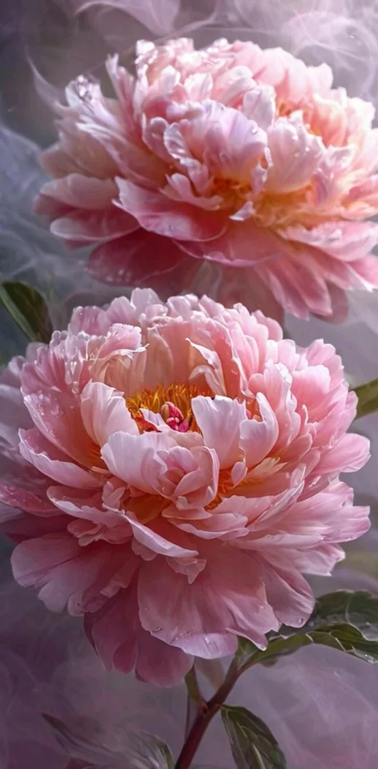 Hình nền hoa mẫu đơn nhẹ nhàng, lãng mạn 6