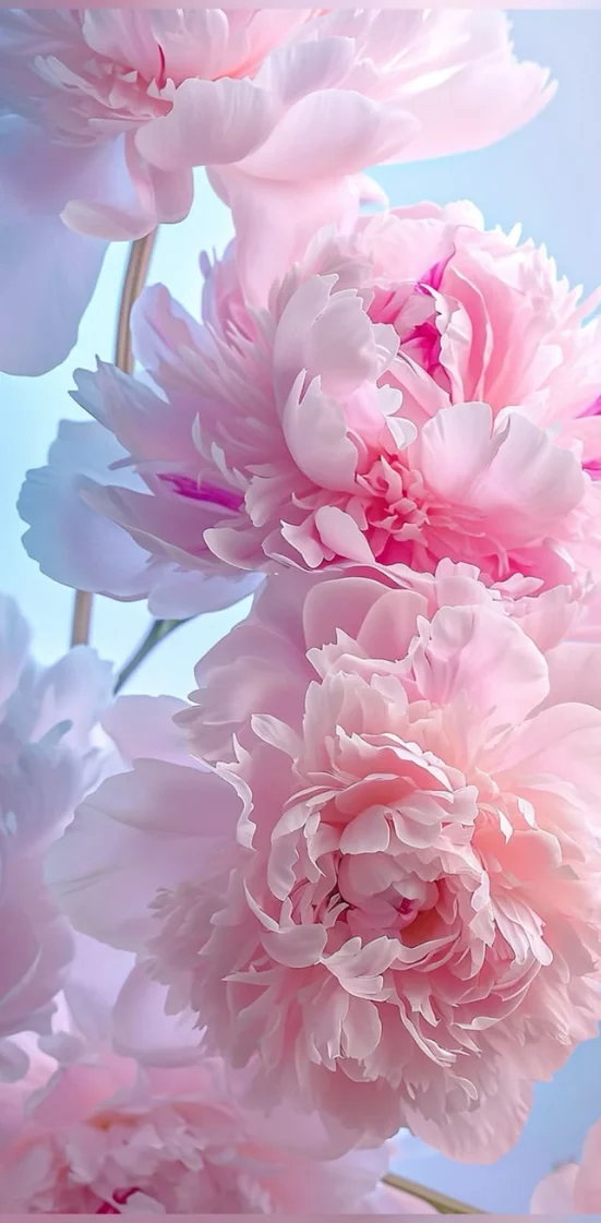 Hình nền hoa mẫu đơn nhẹ nhàng, lãng mạn 7