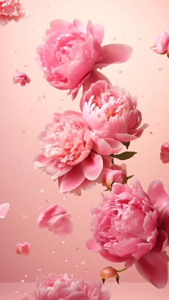 Hình nền hoa mẫu đơn quyến rũ 1