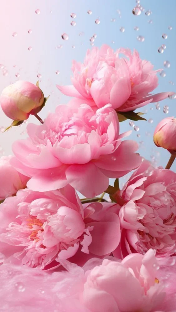 Hình nền hoa mẫu đơn quyến rũ 3