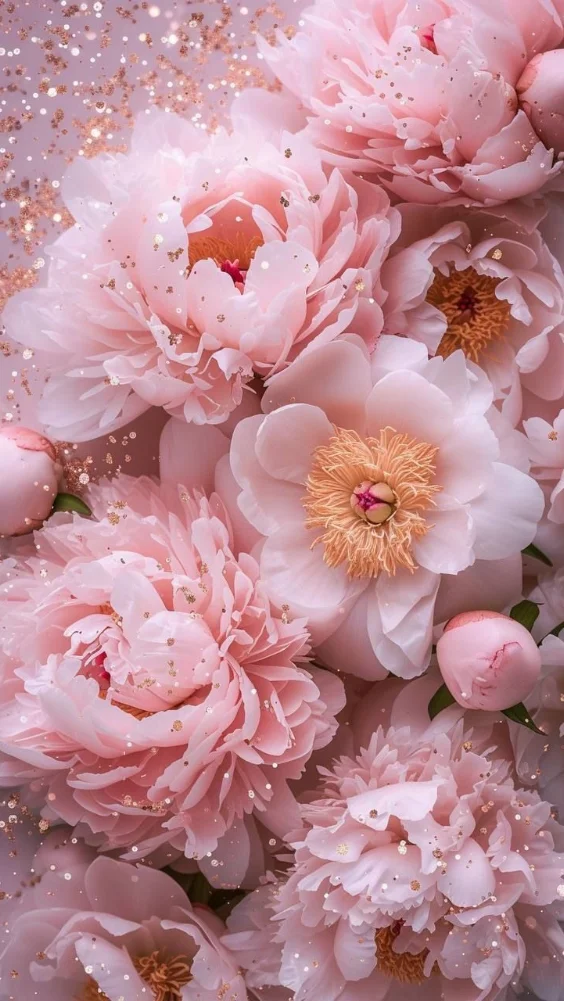 Hình nền hoa mẫu đơn quyến rũ 5