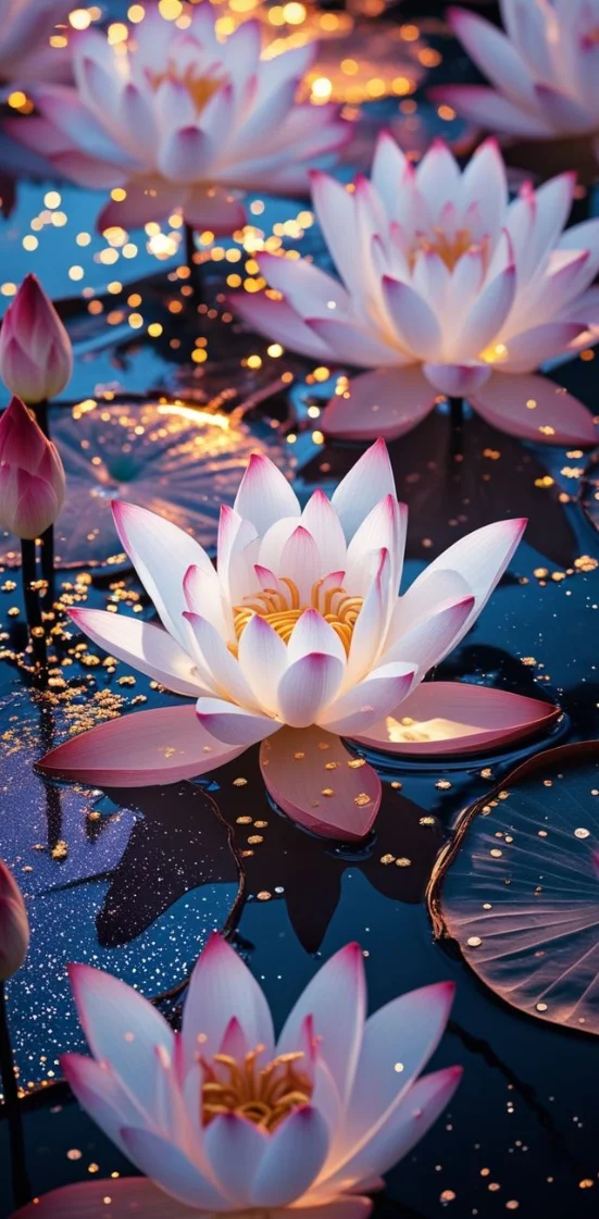 Hình nền hoa sen tinh khôi 12