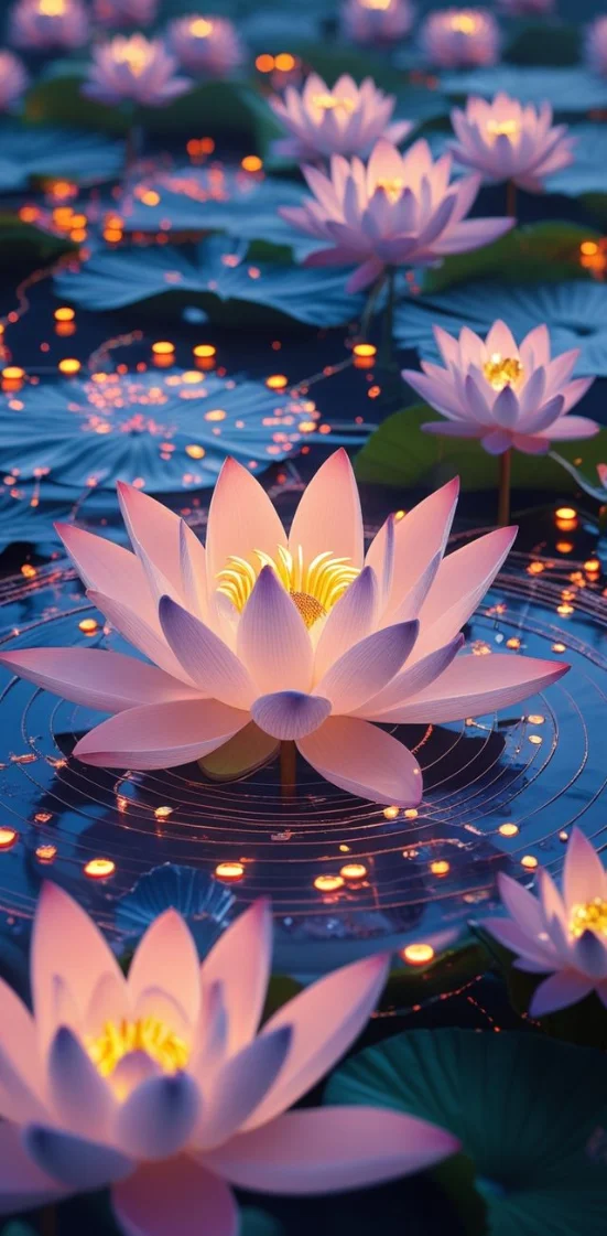 Hình nền hoa sen tinh khôi 13