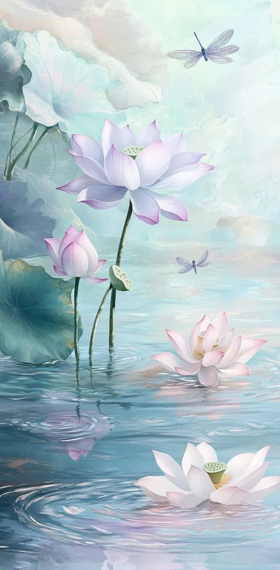 Hình nền hoa sen tinh khôi 15