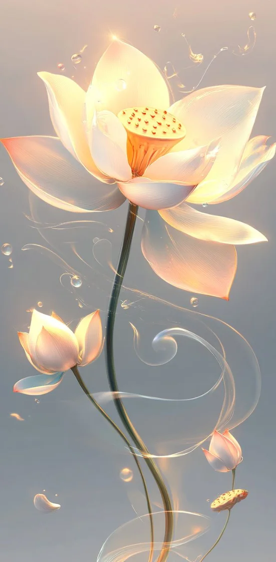 Hình nền hoa sen tinh khôi 7