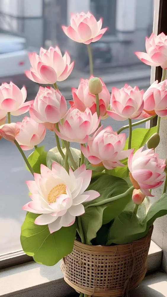 Hình nền hoa sen trang nhã 5