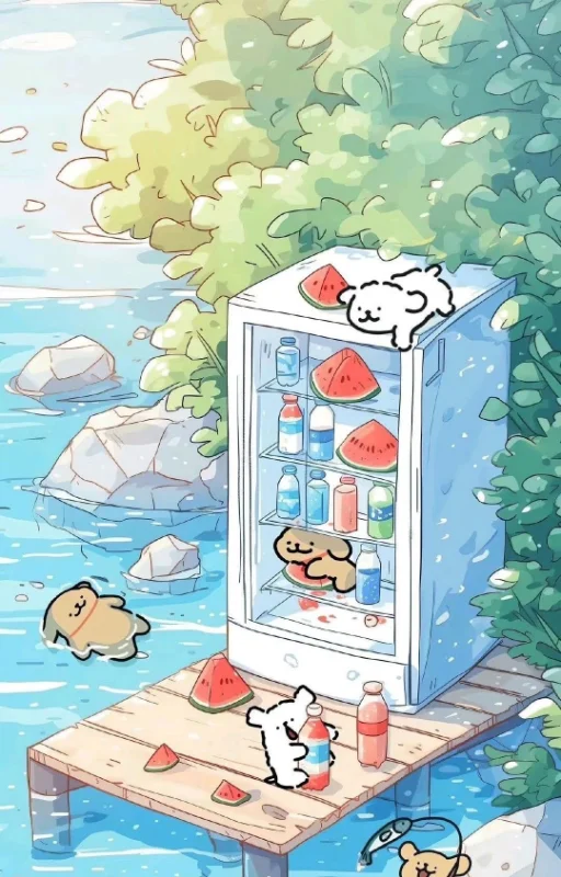 Hình nền hoạt hình dễ thương 6