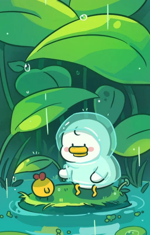 Hình nền hoạt hình dễ thương 7