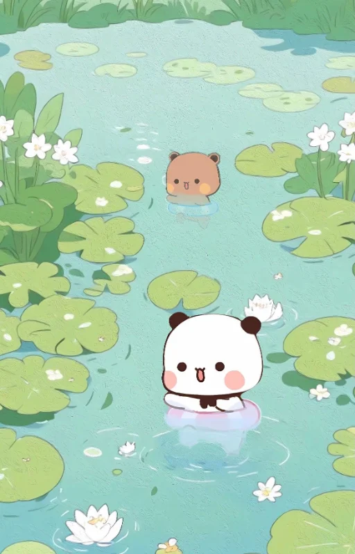 Hình nền hoạt hình dễ thương 9