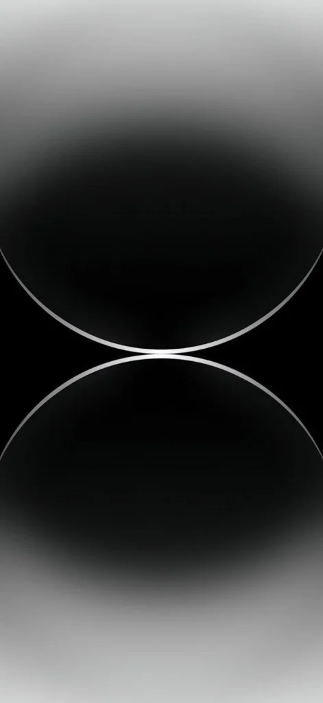 Hình nền iPhone mặc định đen trắng