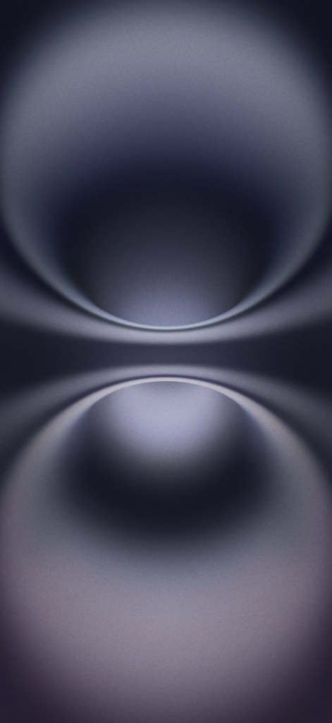 Hình nền iPhone mặc định đơn giản phản chiếu