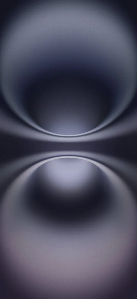 Hình nền iPhone mặc định đơn giản phản chiếu