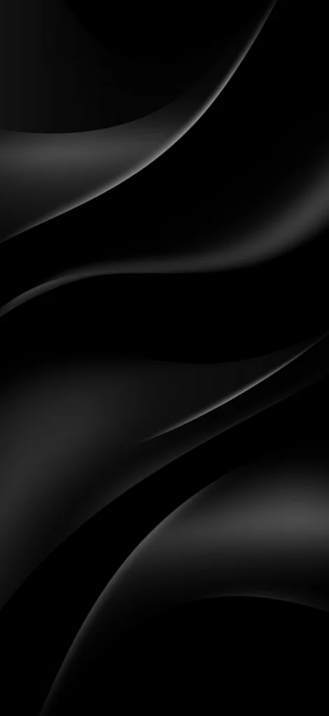 Hình nền iPhone mặc định tối màu sóng lượn
