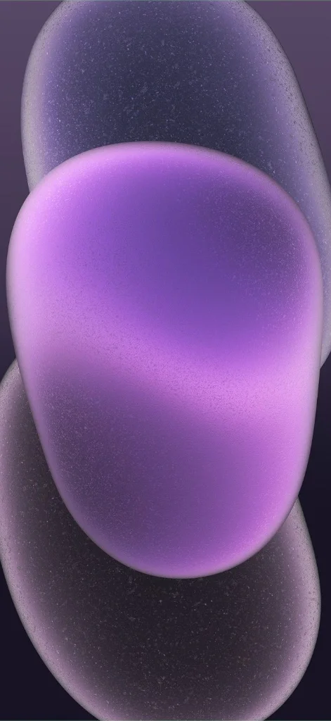 Hình nền mặc định iPhone 15 màu tím