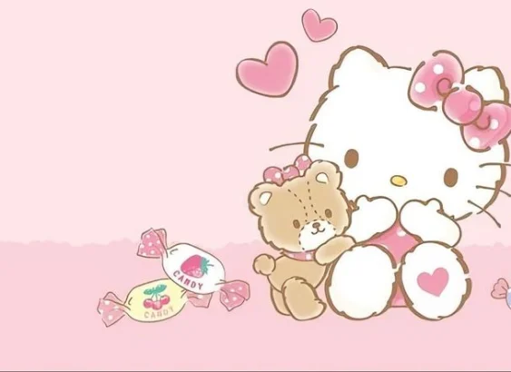 Hình nền màu hồng cute cho máy tính 4