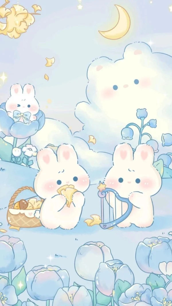 Hình nền màu xanh dương cho điện thoại 6