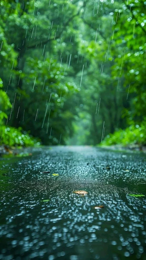 Hình nền màu xanh lá cây tươi mát cho điện thoại 3