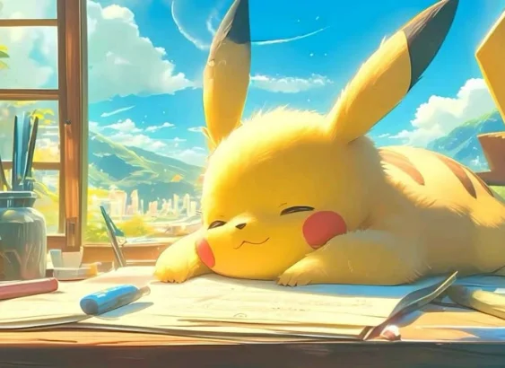 Hình nền máy tính 3D cute 1