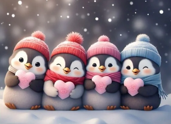 Hình nền máy tính 3D cute 5