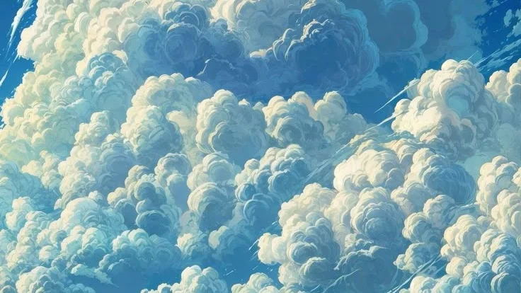 Hình nền máy tính Full HD, 4K tông xanh chủ đạo 13