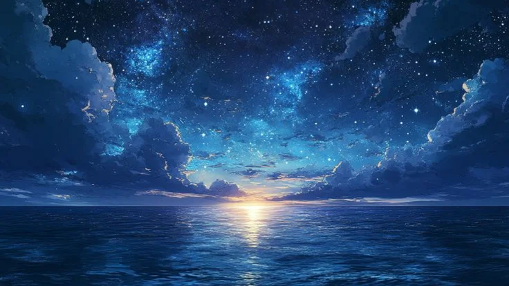 Bộ sưu tập hình nền máy tính Full HD, 4K tông xanh chủ đạo 5