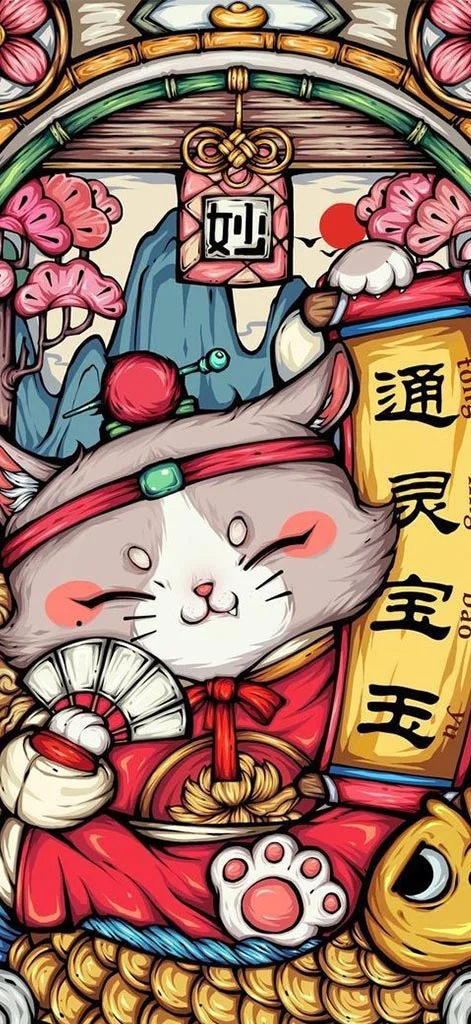 hinh-nen-meo-than-tai-cho-iphone-14