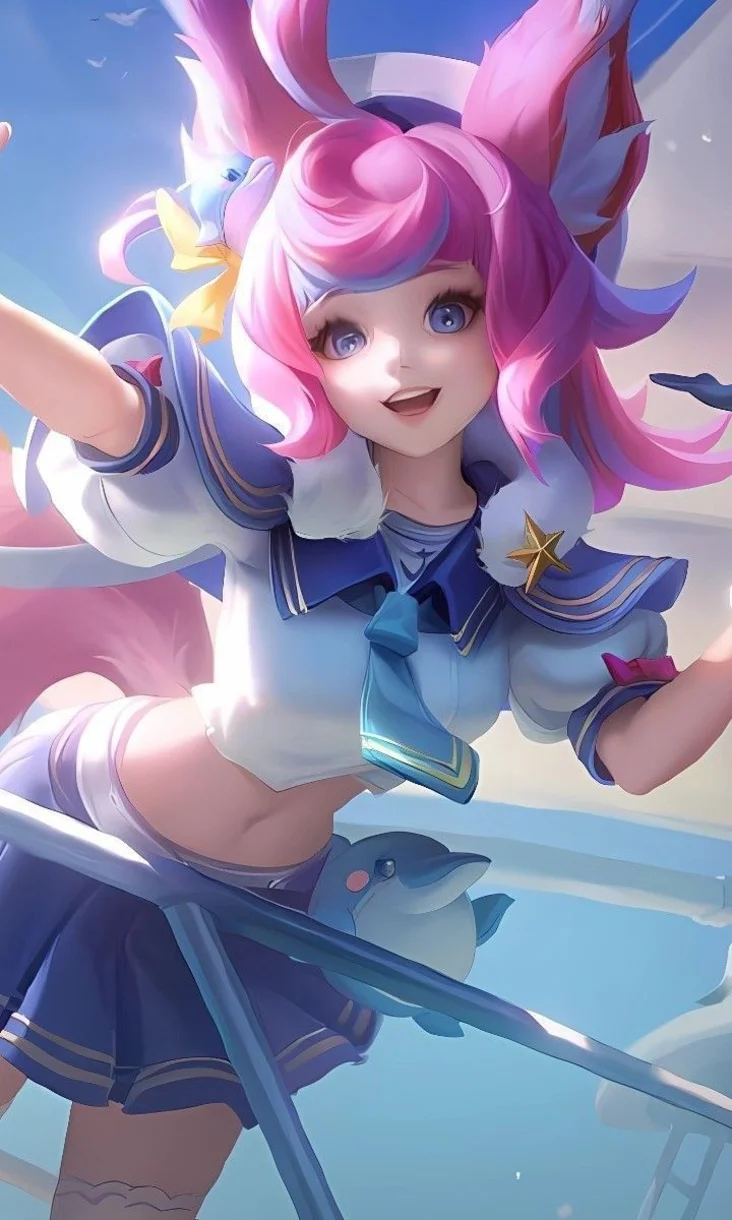 Hình nền phong cách dễ thương, chibi 11