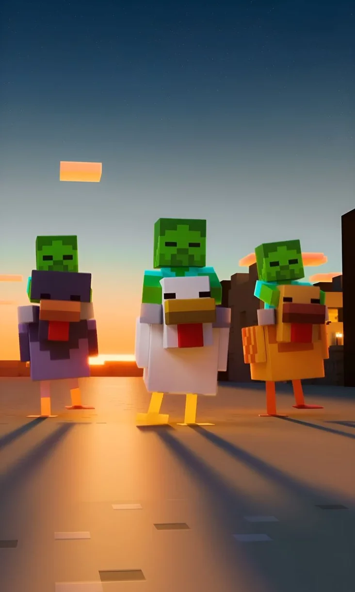 Hình nền phong cách dễ thương, chibi 12