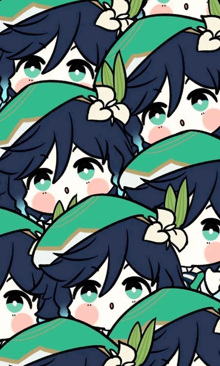 Hình nền phong cách dễ thương, chibi 7