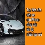 Top hình nền siêu xe cho iPhone cực chất, nhìn là mê!
