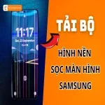 Hình nền sọc màn hình Samsung troll bạn bè siêu hài!