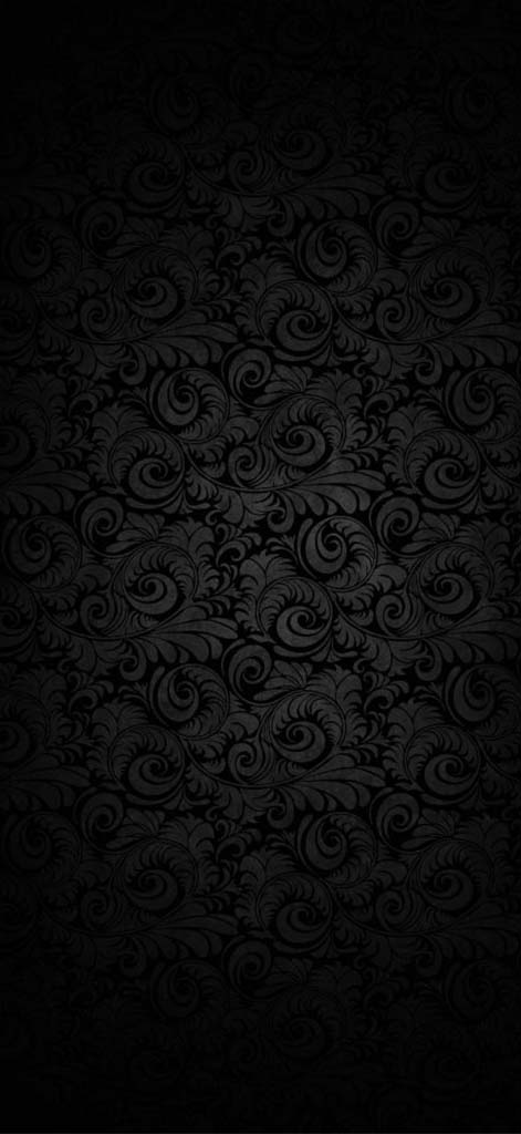 Nền đen hoa văn đơn giản