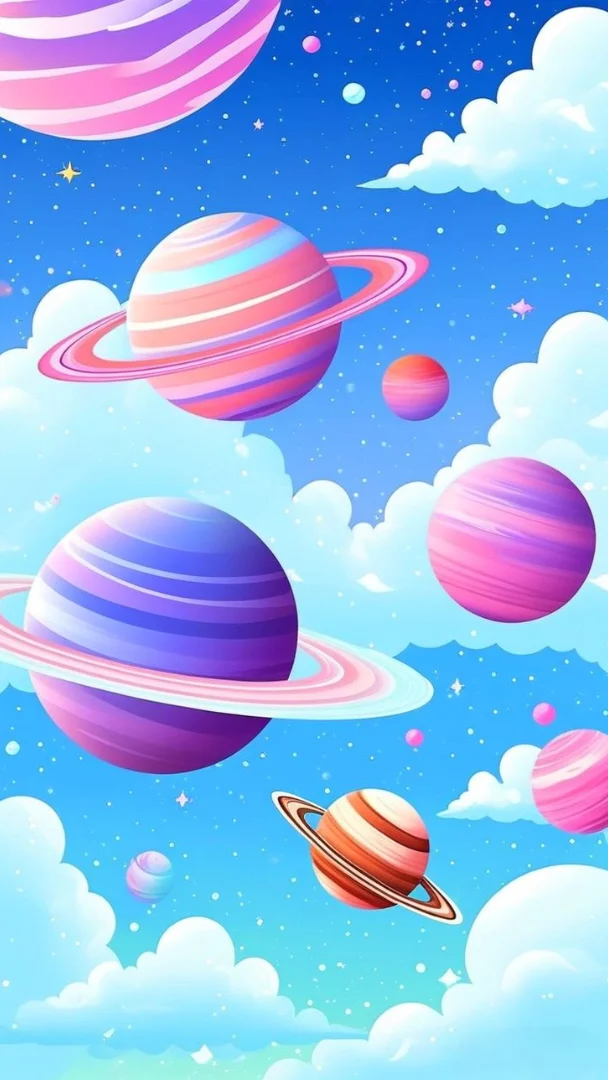 Hình nền vũ trụ cute 14