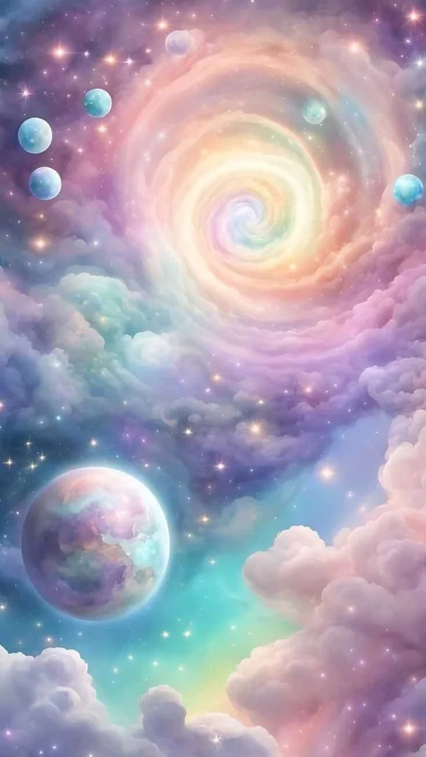 Hình nền vũ trụ cute 16