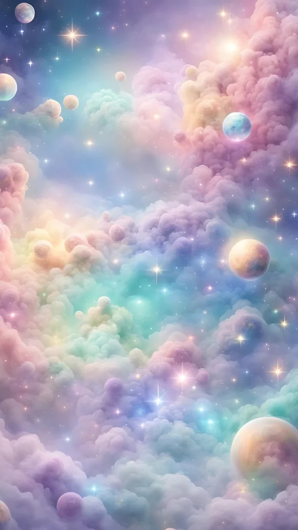 Hình nền vũ trụ cute 17