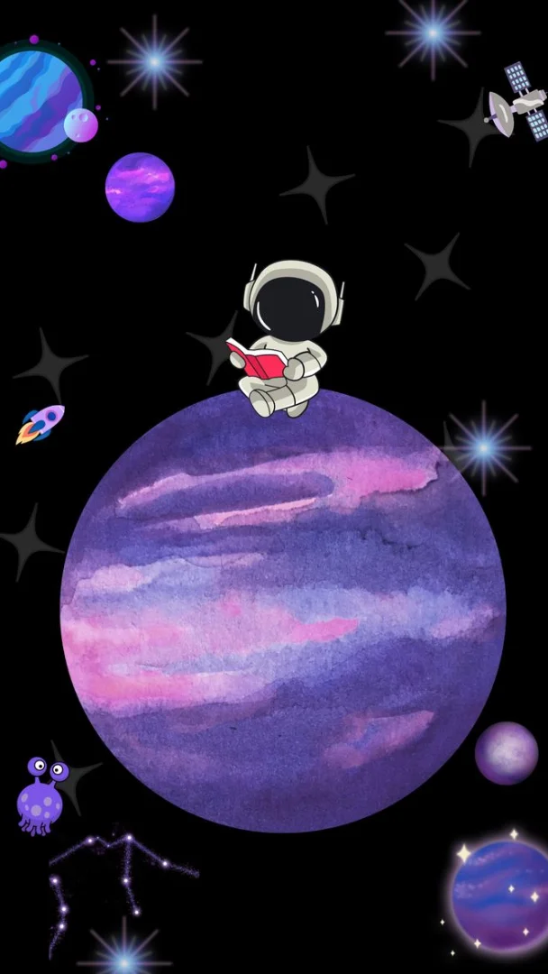 Hình nền vũ trụ cute 20