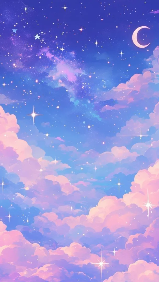 Hình nền vũ trụ cute 5