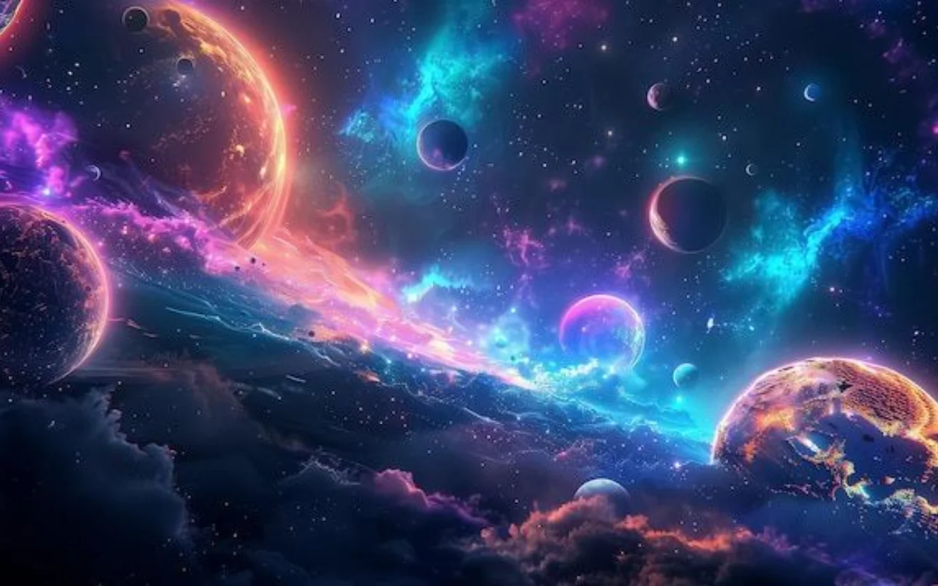 Hình nền vũ trụ huyền ảo 3