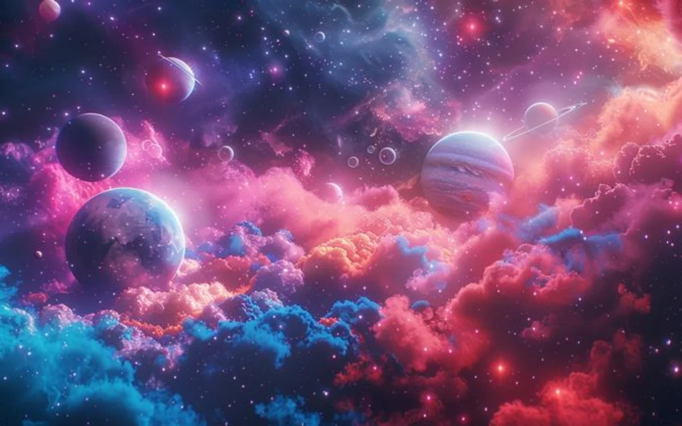 Hình nền vũ trụ huyền ảo 4