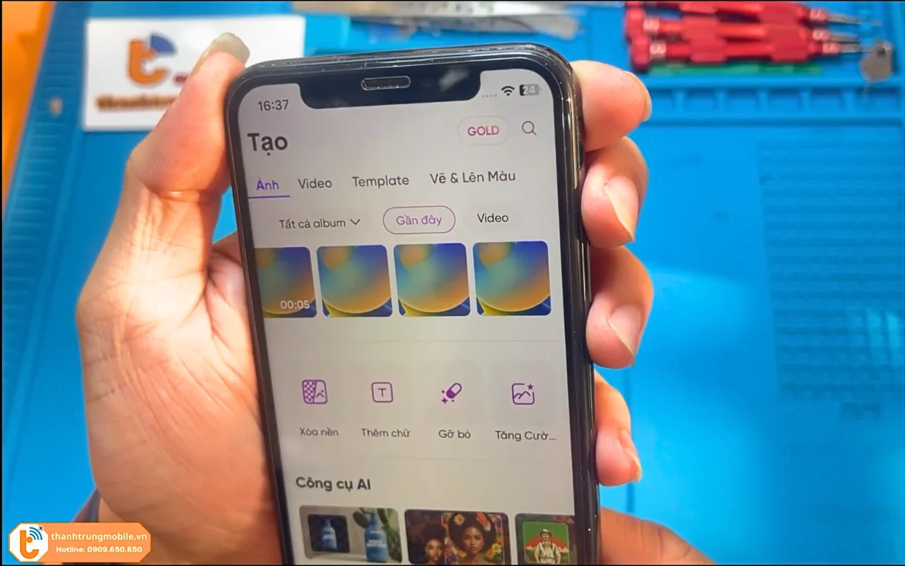 Hỗ trợ cài đặt PicsArt Gold IPA uy tín