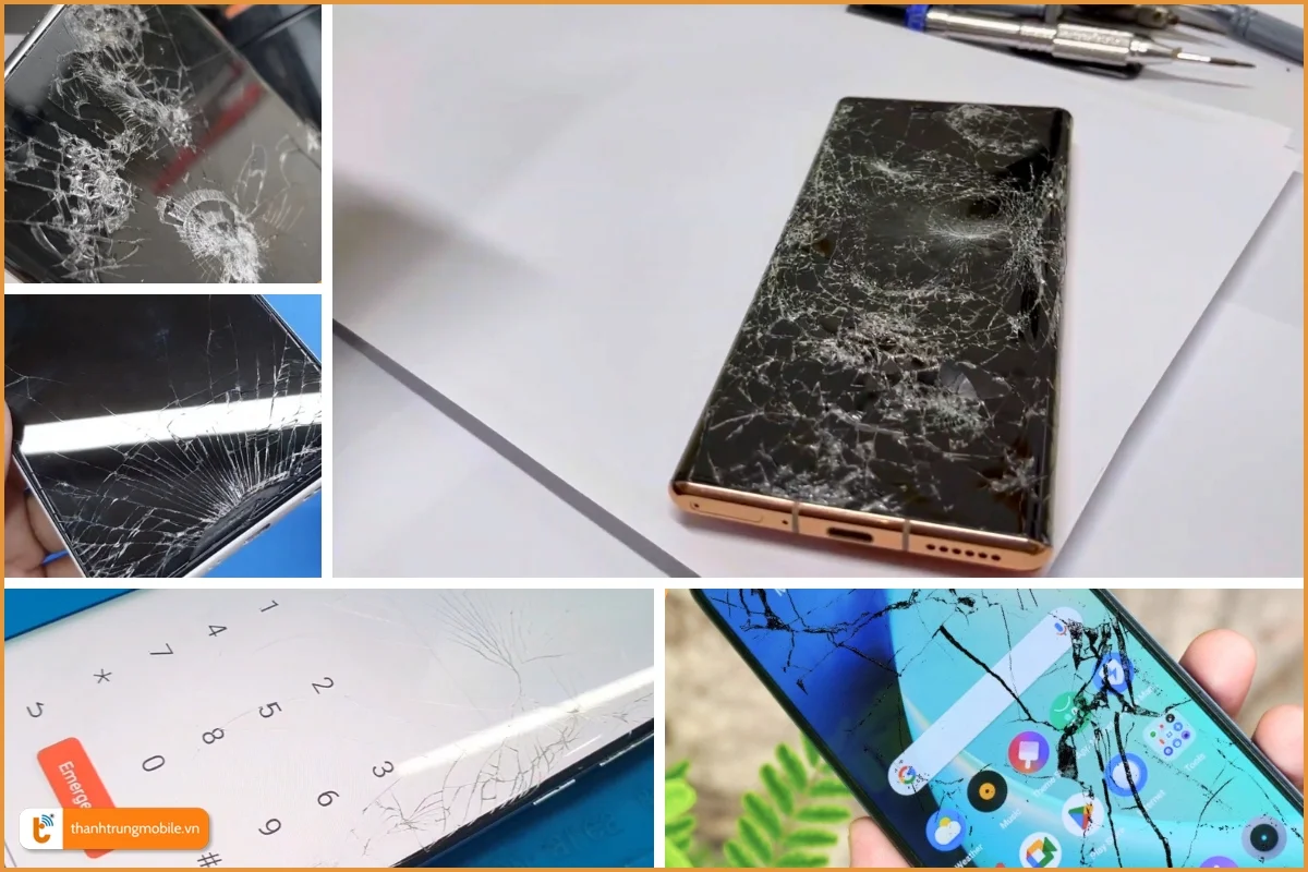 Huawei Mate 30 Pro bể vỡ mặt kính