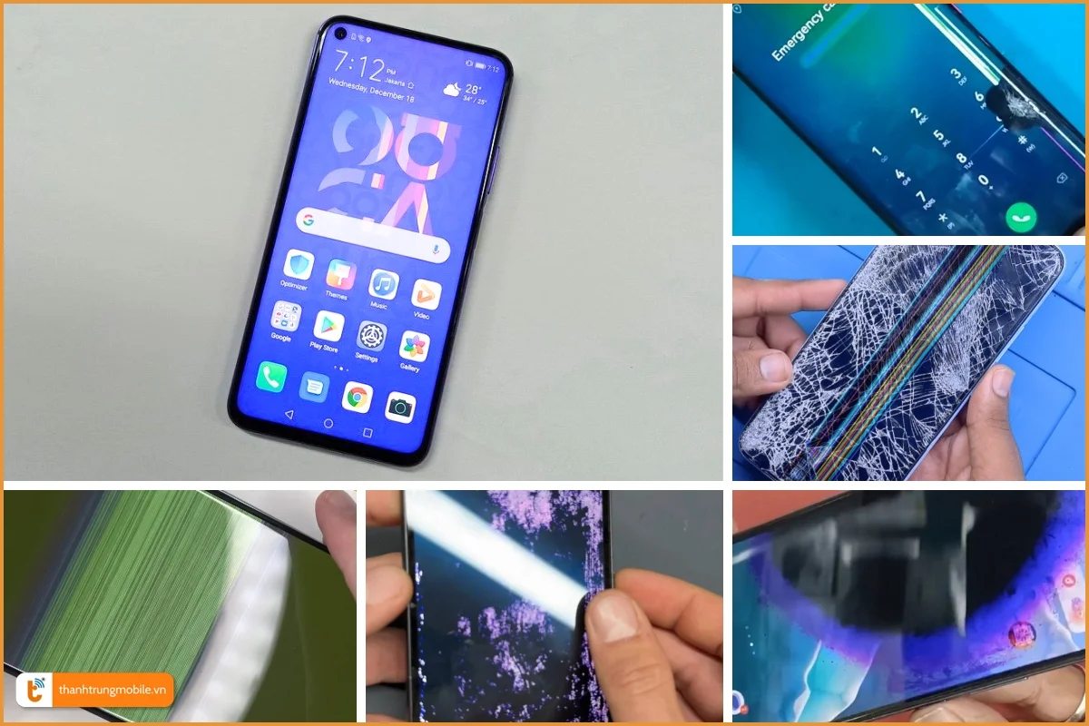 Huawei Nova 5T và lỗi màn hình thường gặp
