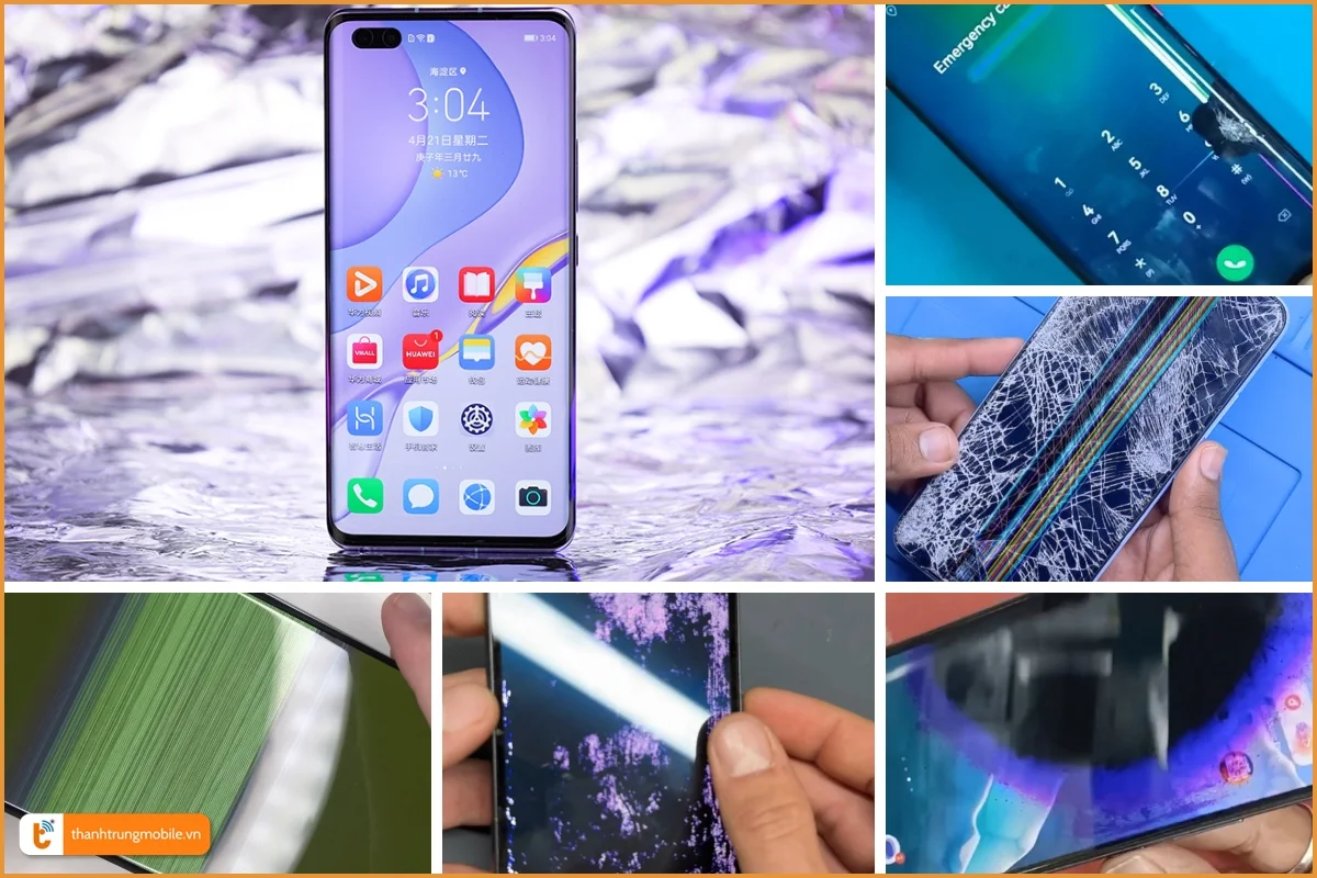Huawei Nova 7 Pro và lỗi màn hình thường gặp