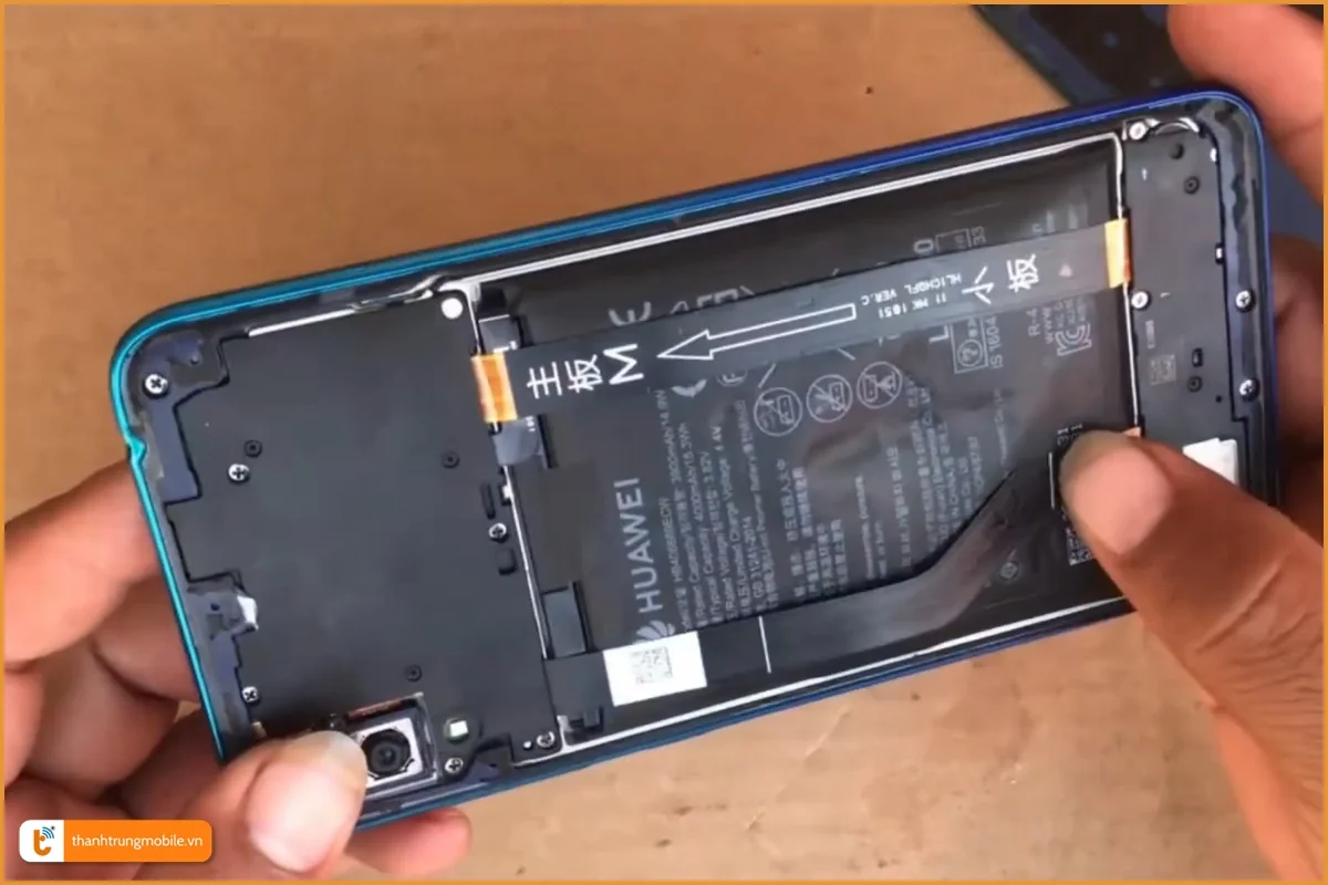 Huawei Y7 Pro pin phù cần thay mới