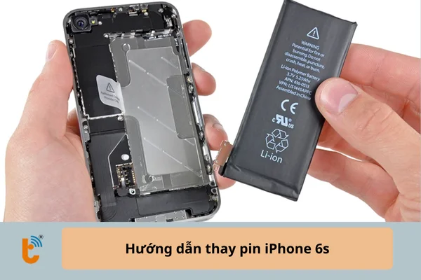 Hướng dẫn thay pin iPhone 6s