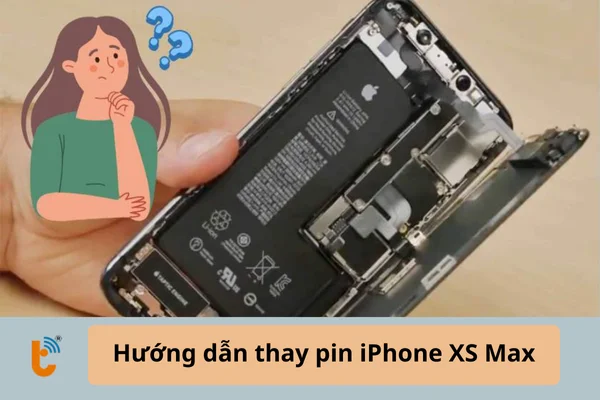 Hướng dẫn thay pin iPhone XS Max